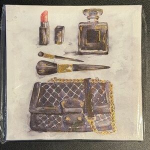 Fashion Makeup Mini Canvas Wall Art